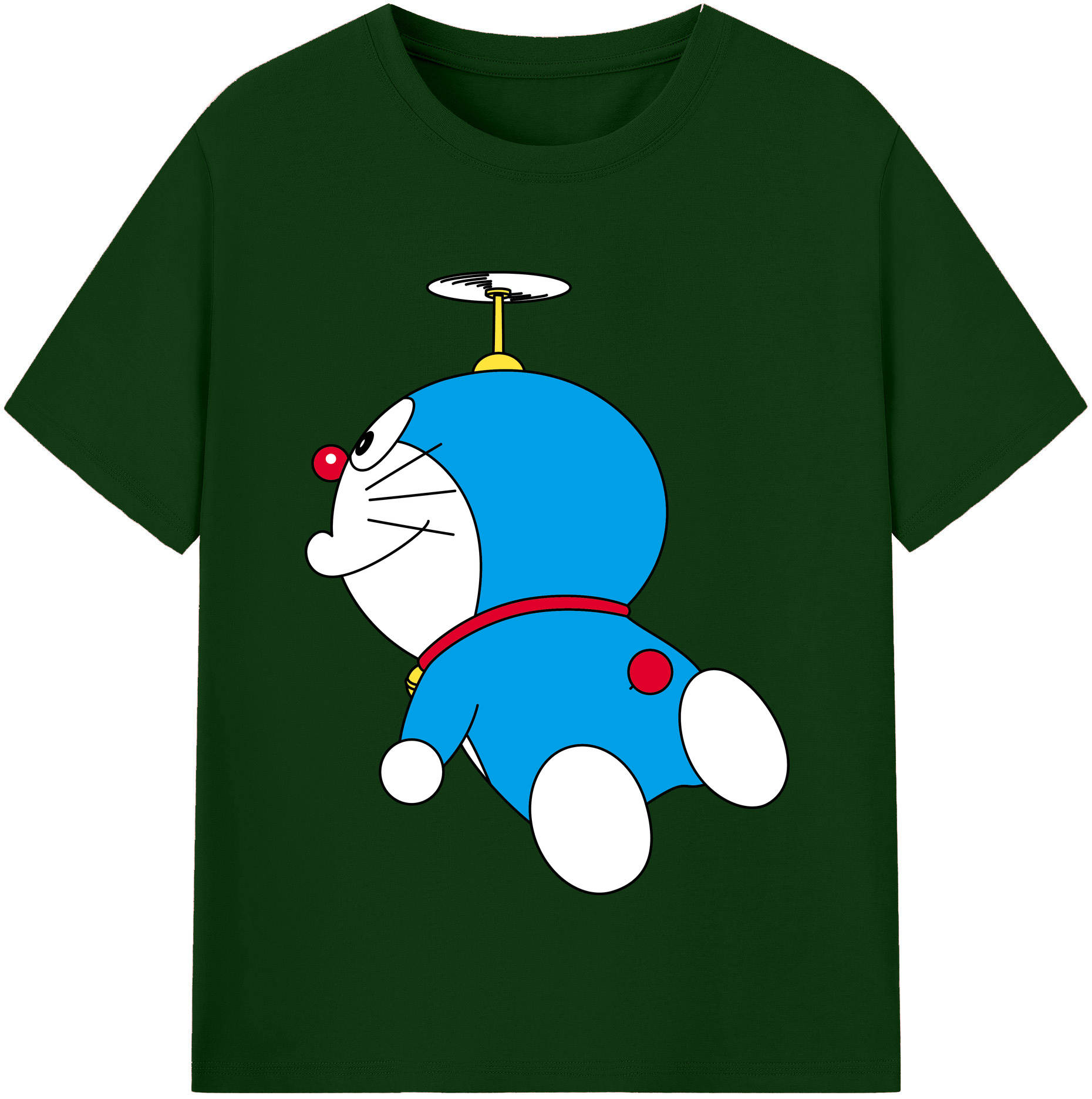 （画像用） ドラえもん Doraemon 綿100％半袖Tシャツ（フロントプリント）